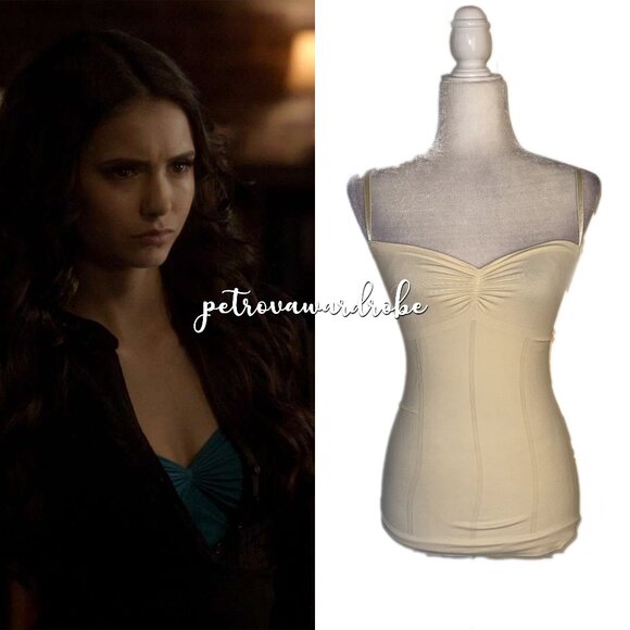 Guess Tubular Corset Tank ASO Katherine Pierce - Picture 1 of 4
